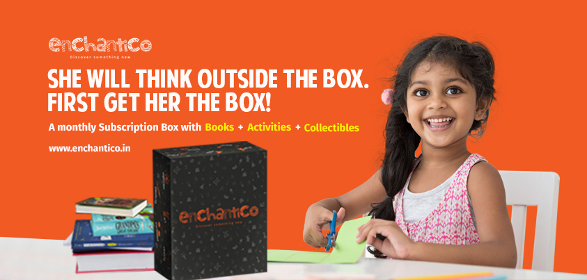 To get your child to think out of the box, first get him/her inside the box : the ENCHANTICO&nbsp;box